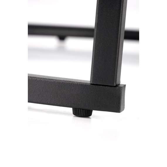 Bordsett JAVA - 2 stk - svart marmor imitasjon