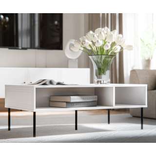 Sofabord PALAZZO NEW 110x60cm - hvit matt