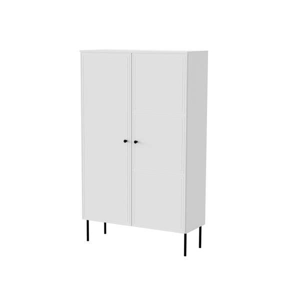 Skap PALAZZO NEW 100x166cm - hvit matt - 2 dører