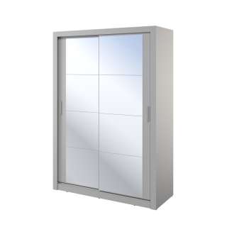 Garderobeskap Arti 150x215 cm - grå matt