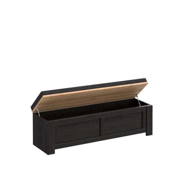 Sengeskiste Chisbury 135x42 cm - eik cabezone - eik riviera