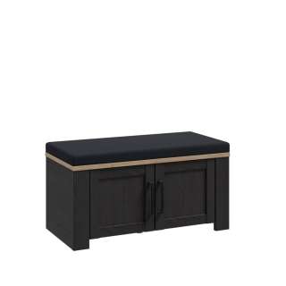 Skobenk Chisbury 86x45 cm - eik cabezone - eik riviera - pute