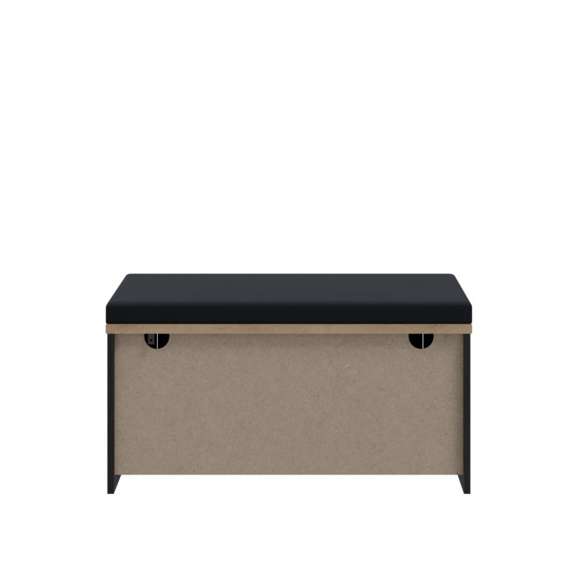 Skobenk Chisbury 86x45 cm - eik cabezone - eik riviera - pute