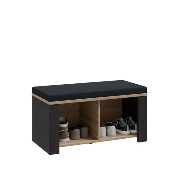 Skobenk Chisbury 86x45 cm - eik cabezone - eik riviera - pute