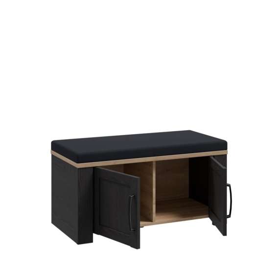 Skobenk Chisbury 86x45 cm - eik cabezone - eik riviera - pute