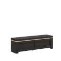 Sengeskiste Chisbury 135x42 cm - eik cabezone - eik riviera