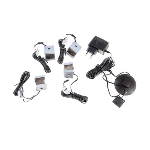 Vitrineskap Chisbury 151x161 cm - eik cabezone - eik riviera - 3 dører