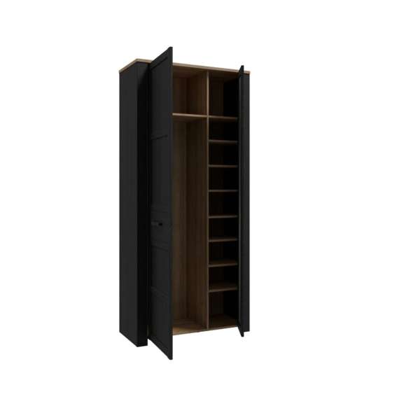 Garderobeskap Chisbury 67x205 cm - eik cabzone - eik riviera