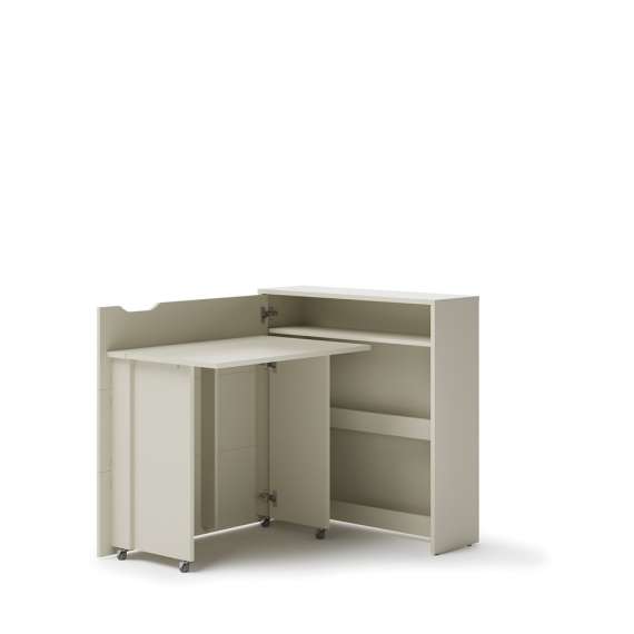 Work Concept Slim skrivebord 90 cm - sammenleggbart - cashmere matt