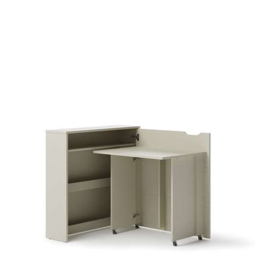 Work Concept Slim skrivebord 90 cm - sammenleggbart - cashmere matt