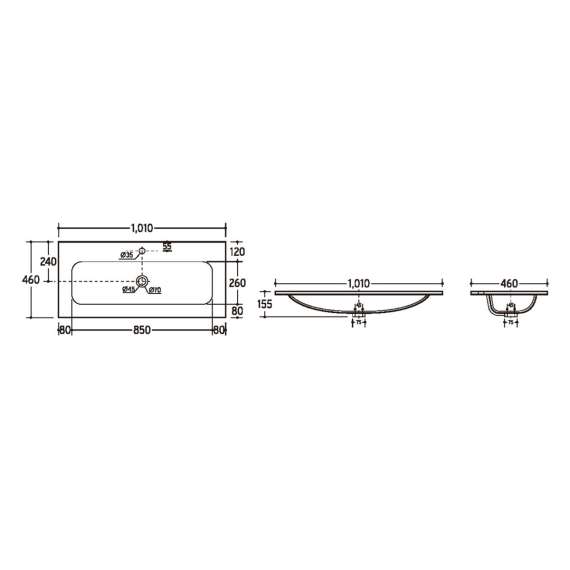 Servant Fly 100 cm - hvit
