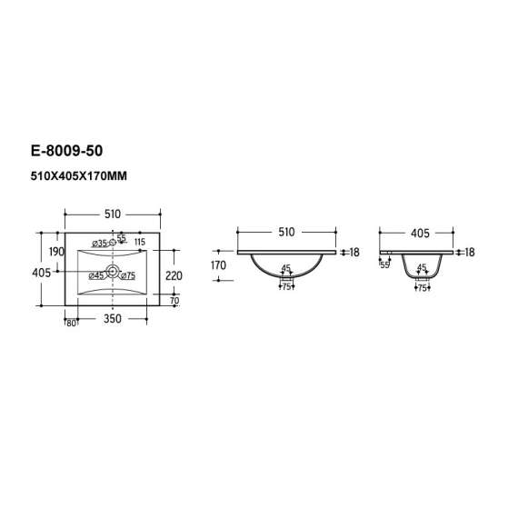Servant Dance 50 cm - hvit