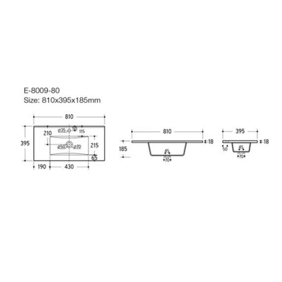 Servant Dance 80 cm - hvit