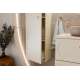 Høyskap Donna 35x140 cm - beige - 1 dør