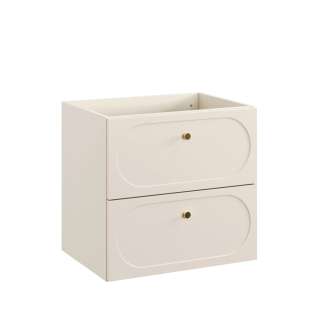 Servantskap Donna 60 cm - beige - 2 skuffer