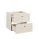 Servantskap Donna 60 cm - beige - 2 skuffer