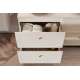 Servantskap Donna 60 cm - beige - 2 skuffer