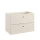 Servantskap Donna 80 cm - beige - 2 skuffer
