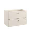 Servantskap Donna 80 cm - beige - 2 skuffer