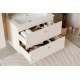 Servantskap Donna 80 cm - beige - 2 skuffer
