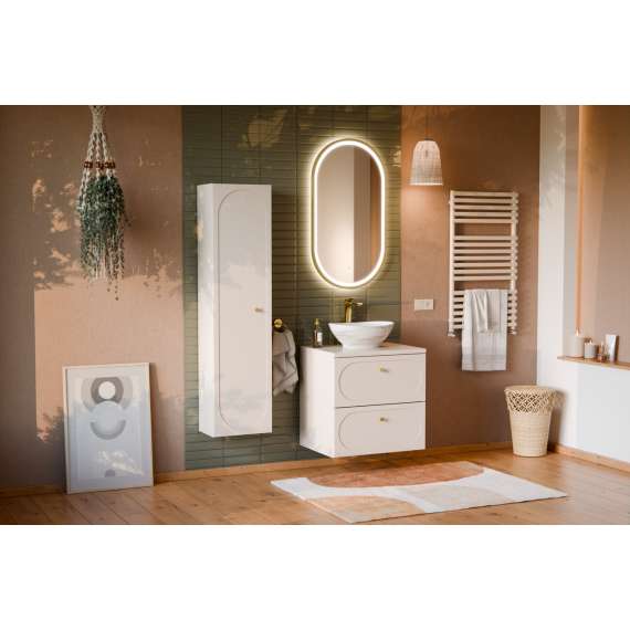 Benkeplate Donna 60 cm - beige Sand