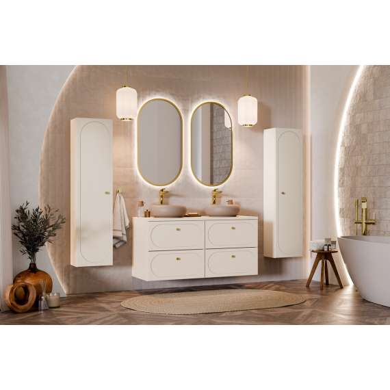 Benkeplate Donna 120 cm - beige