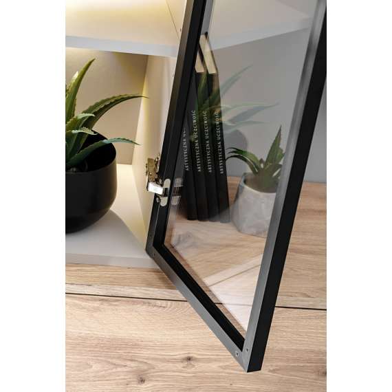 Seksjon CLARE 240 cm - eik vicking - cashmere - LED