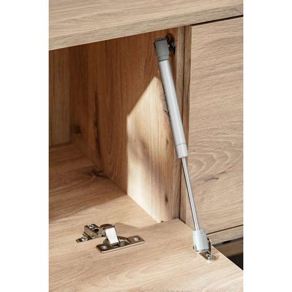 Seksjon CLARE 240 cm - eik vicking - cashmere - LED