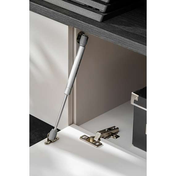 Seksjon TYTAN 210 cm - eik grafitt - cashmere