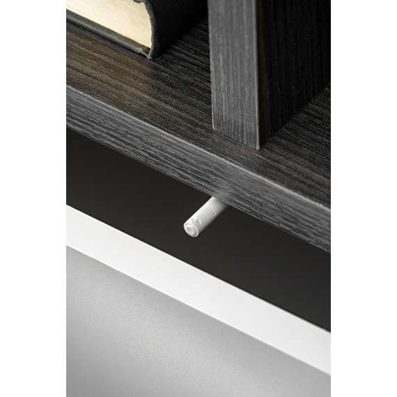 Seksjon TYTAN 210 cm - eik grafitt - cashmere