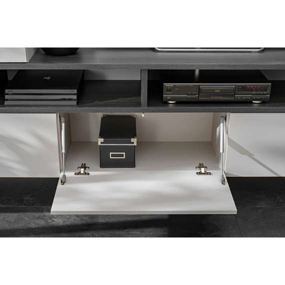 Seksjon TYTAN 210 cm - eik grafitt - cashmere