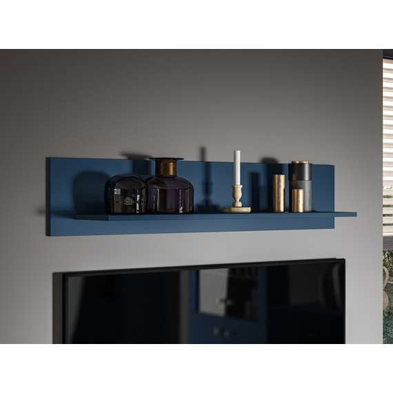 Hylle MARINE 120 cm - marineblå farge