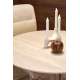 Stol PARANA - beige - cashmere - cashmere metall bein