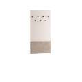 Veggpanel VACO 69x143 cm - cashmere - beige fløyel med knagger