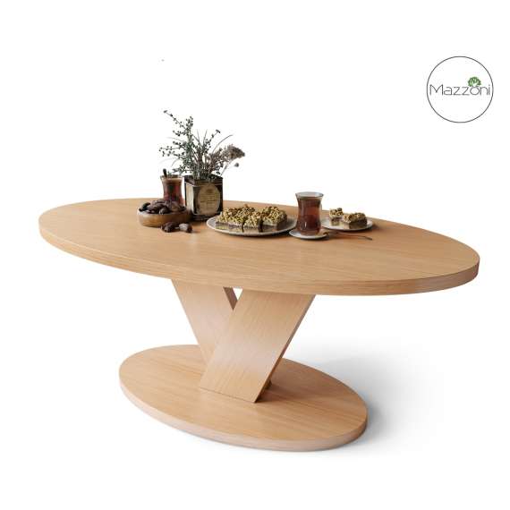 Sofabord LOVA - 110x60 cm - eik narcisco