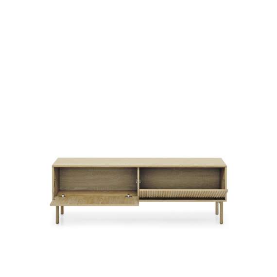 Tv-benk Tavo 153x52 cm - eik - 2 dører