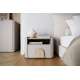 Nattbord AMILIO - 50x35 cm - 1 skuff- cashmere - oljet eik