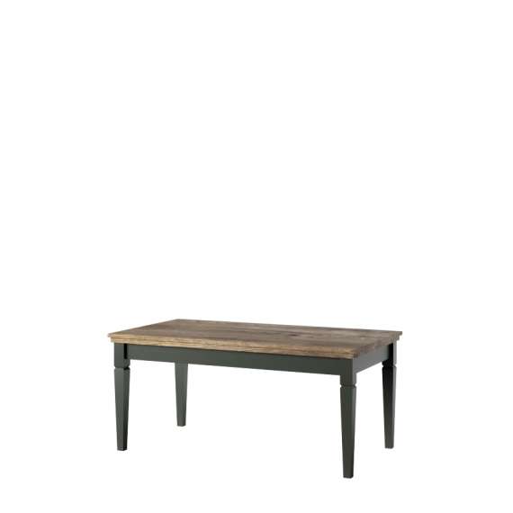 Stuebord Evora 110x60 cm - vintage grønn - eik topp