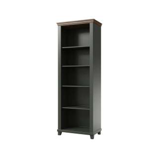 Reol Evora 71x200 cm - vintage grønn - med hyller