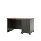 Skrivebord Evora 140x70 cm - vintage grønn - 4 skuffer