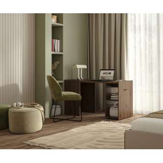 Skrivebord Smart 60x42 cm - sammenleggbart - valnøtt