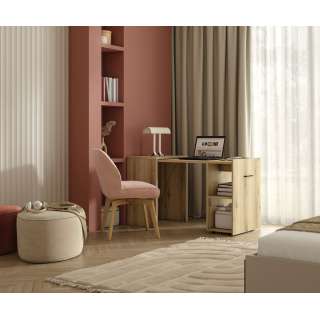 Skrivebord Smart 60x42 cm - sammenleggbart - eik grand