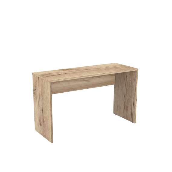 Skrivebord Agapi 130x50 cm - eik grand