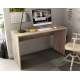 Skrivebord Agapi 130x50 cm - eik grand