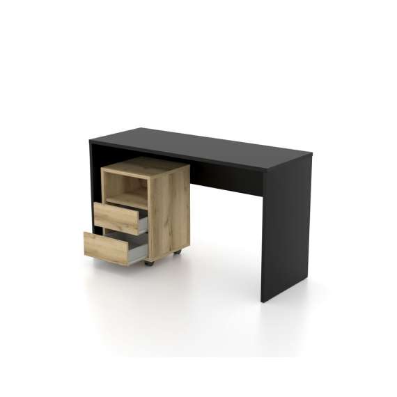 Skuffeseksjon Agapi 40x62 cm - eik grand - med hjul