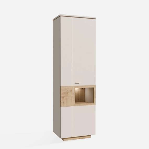 Møbelsett LUTTO - eik artisan - beige sand