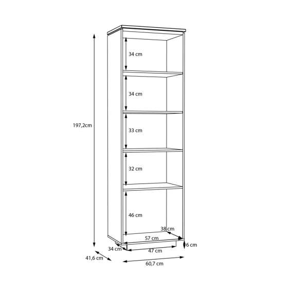 Møbelsett LUTTO - eik artisan - beige sand