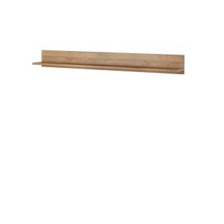 Vegghylle Larona 180x20 cm - eik riviera
