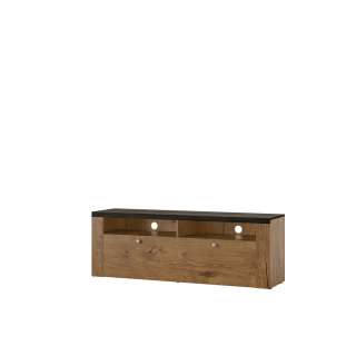 Tv-benk Larona 140x49 cm - eik leflas