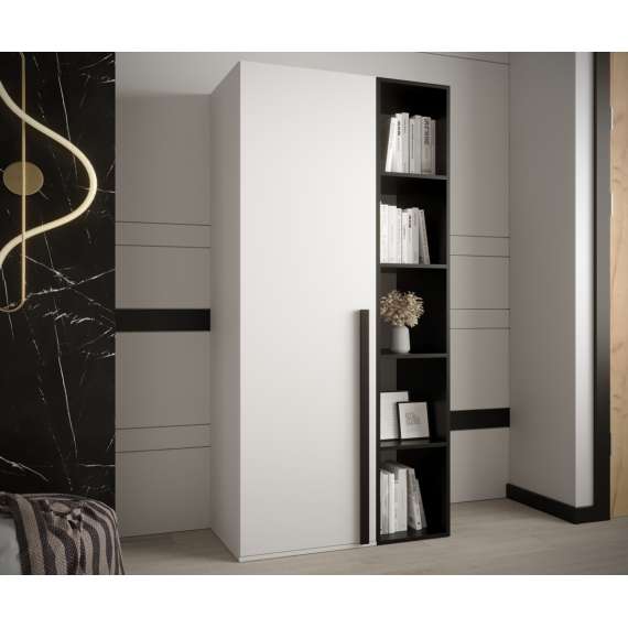 Entresett Miro13 - 80x184 cm - hvit matt - 2 deler